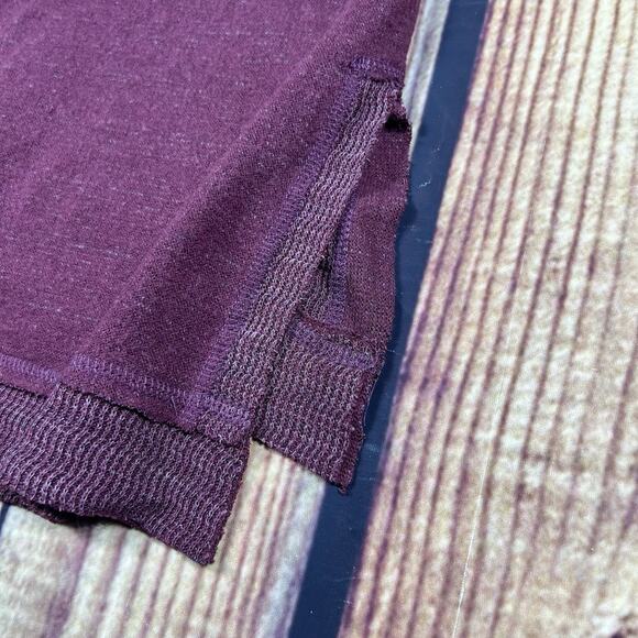 Anthropologie x Maeve Sweater Women's Medium Burgundy Cowl Neck Pullover Tunic - Picture 10 of 12